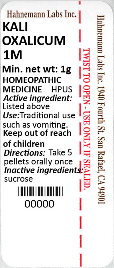 Kali Oxalicum 1M 1g - Kali Oxalicum 1M 1g